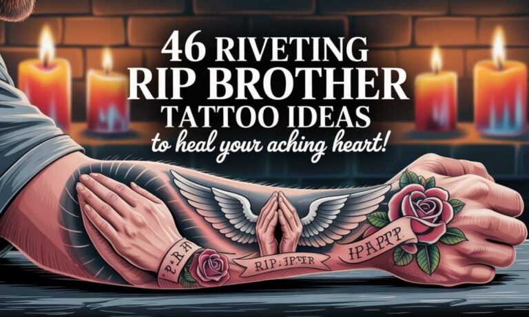 46 Riveting Rip Brother Tattoo Ideas To Heal Your Aching Heart!
