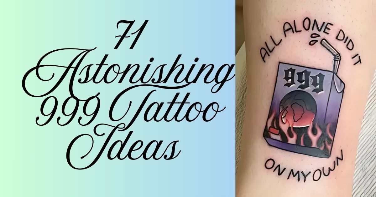 71 Astonishing 999 Tattoo Ideas 71 Astonishing 999 Tattoo Ideas
