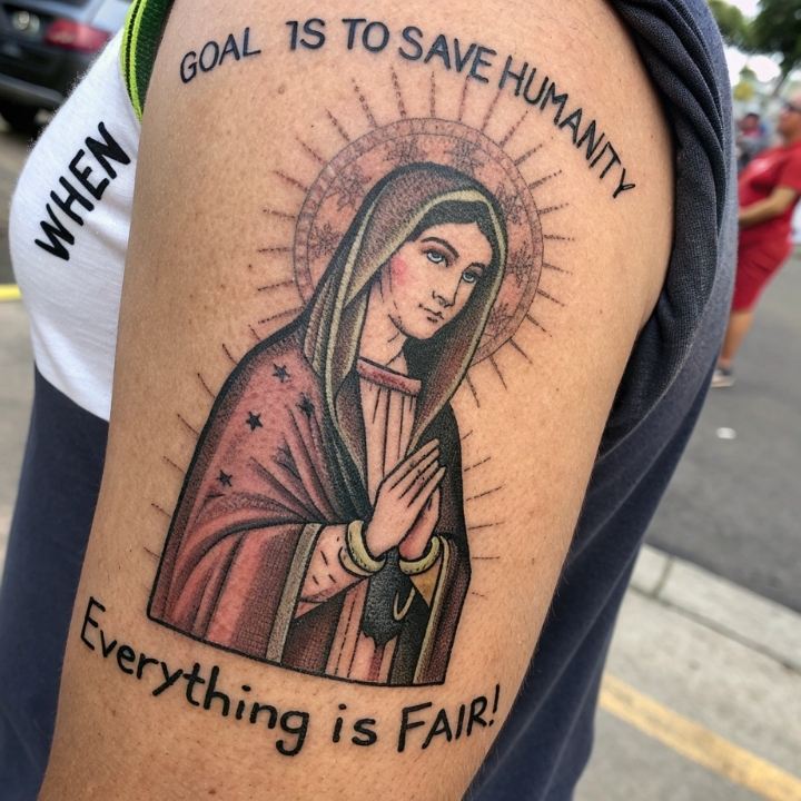 92 Sensational Virgin Mary Tattoo Designs And Discover Their Meanings! 92 Sensational Virgin Mary Tattoo Designs And Discover Their Meanings!