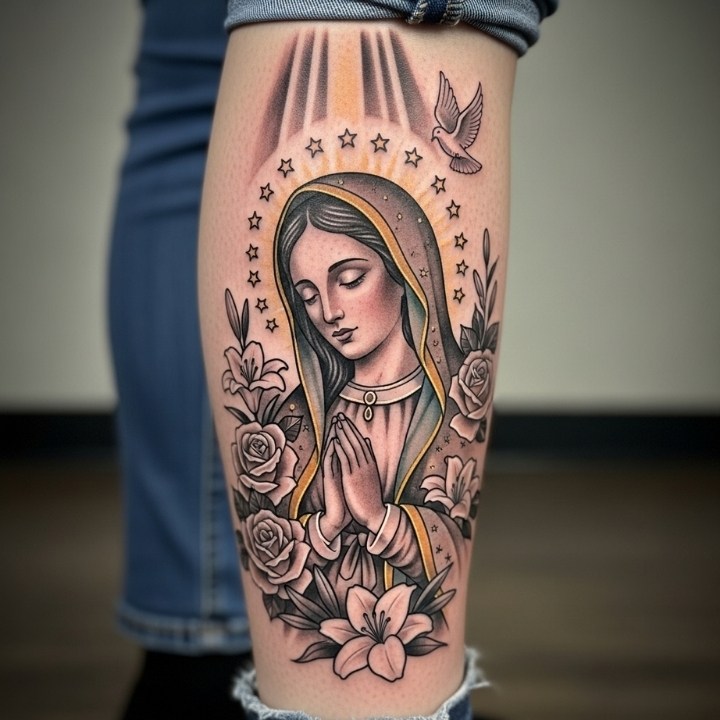 92 Sensational Virgin Mary Tattoo Designs And Discover Their Meanings! 92 Sensational Virgin Mary Tattoo Designs And Discover Their Meanings!