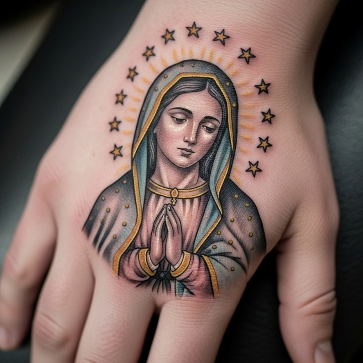 92 Sensational Virgin Mary Tattoo Designs And Discover Their Meanings 92 Sensational Virgin Mary Tattoo Designs And Discover Their Meanings
