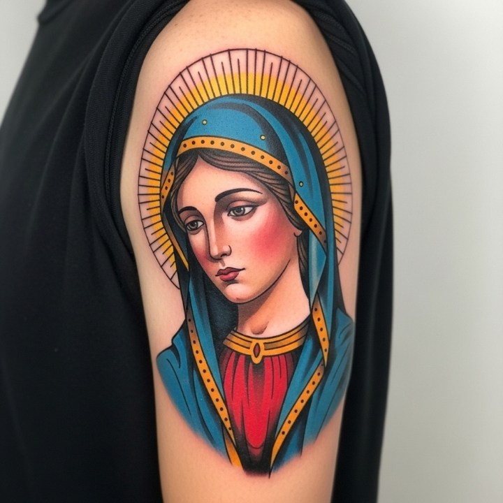 92 Sensational Virgin Mary Tattoo Designs And Discover Their Meanings! 92 Sensational Virgin Mary Tattoo Designs And Discover Their Meanings!
