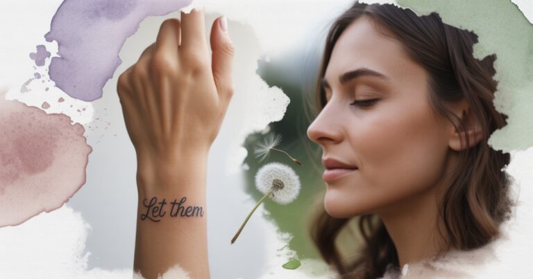 98 Heavenly Let Them Tattoo Ideas For The Delicate Souls