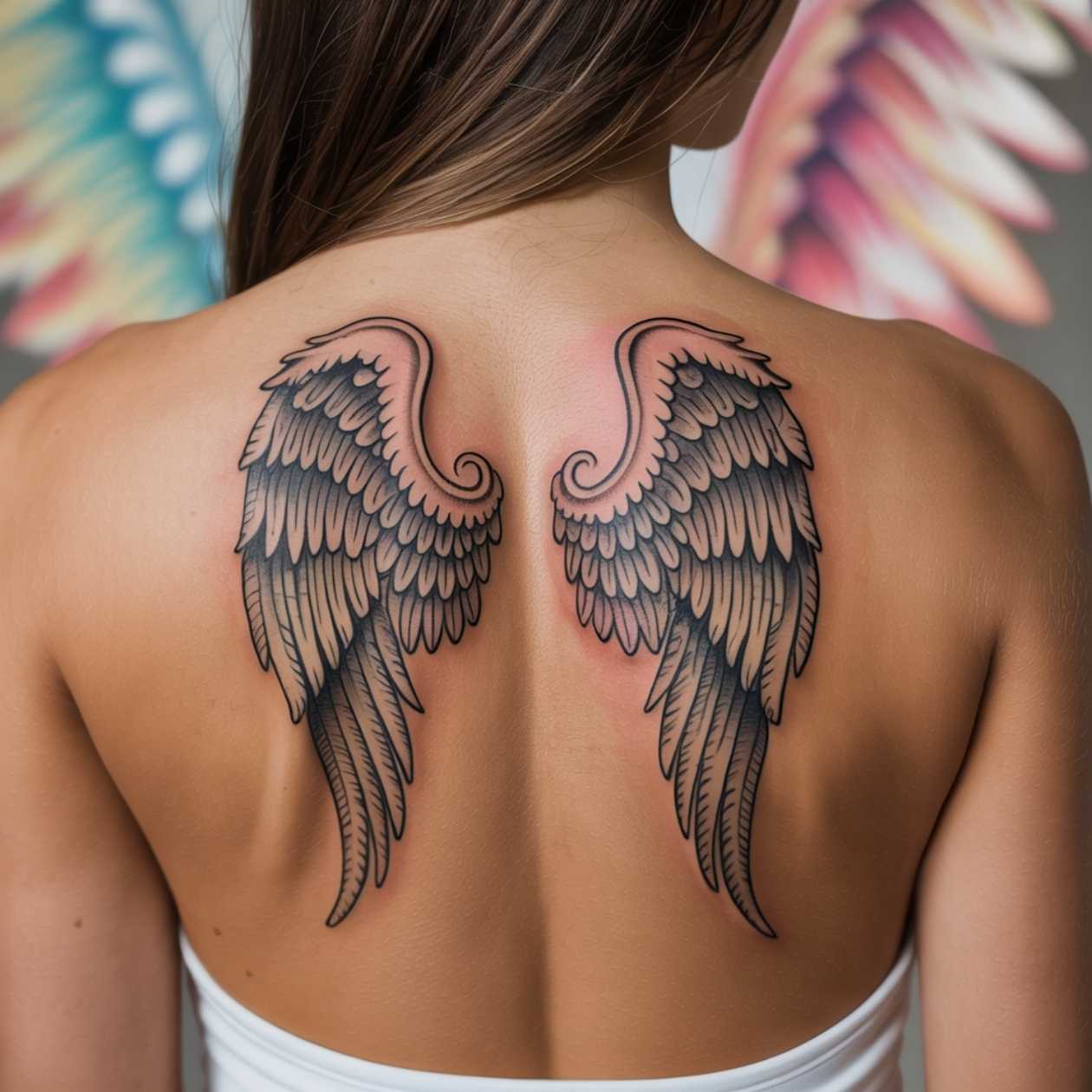Angel Wing Shoulder Tattoo Angel Wing Shoulder Tattoo