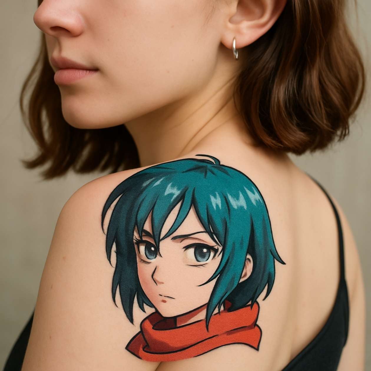 Anime Shoulder Tattoo Anime Shoulder Tattoo