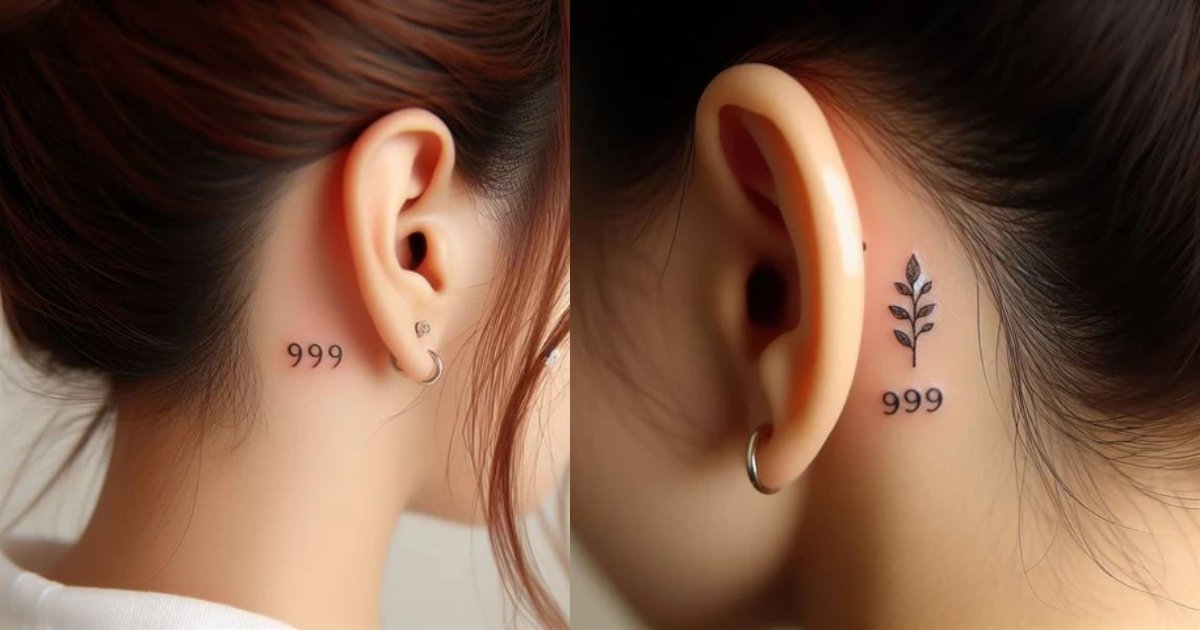 Emblem Of Inspiration Simple Tattoo Behind The Ear Emblem Of Inspiration Simple Tattoo Behind The Ear