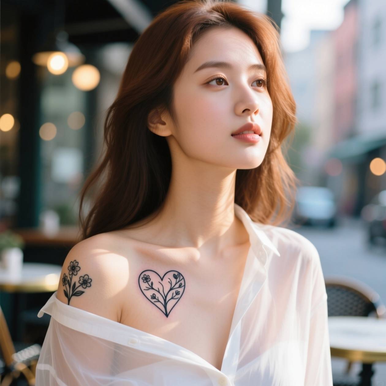 Heart Shoulder Tattoo Heart Shoulder Tattoo