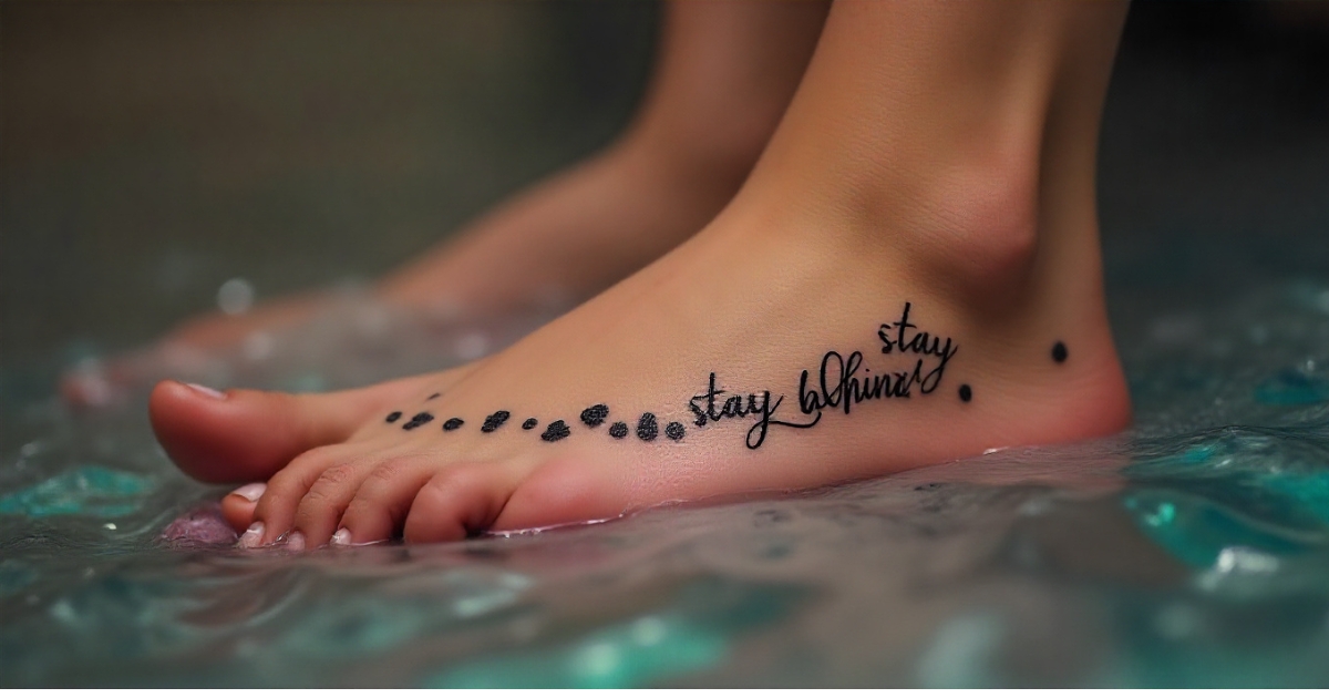 Let Them Foot Tattoo