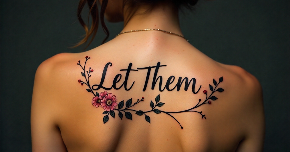 Let Them Skeleton Tattoo