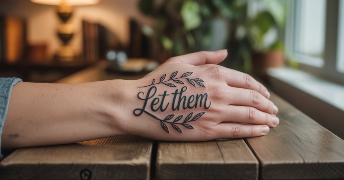 Let Them Tattoo on Hand