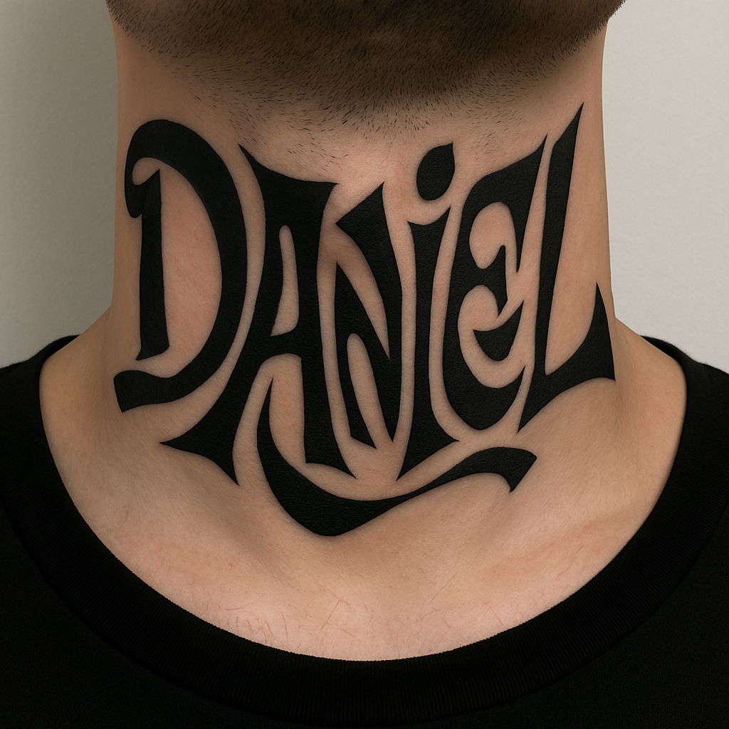 Artistic Name Letter Tattoo Artistic Name Letter Tattoo