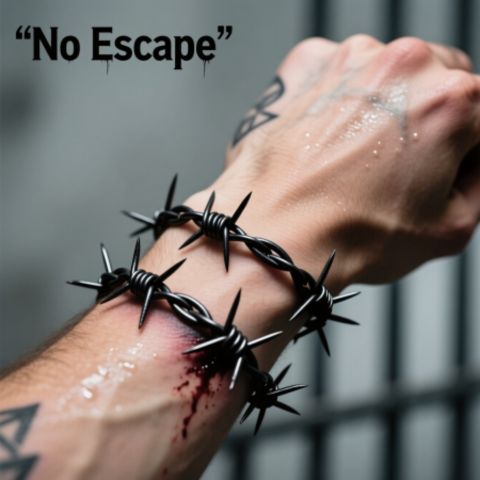 Barbed Wire Wrist Tattoo