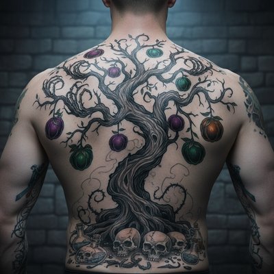 Dark and Mysterious Tattoo Dark and Mysterious Tattoo