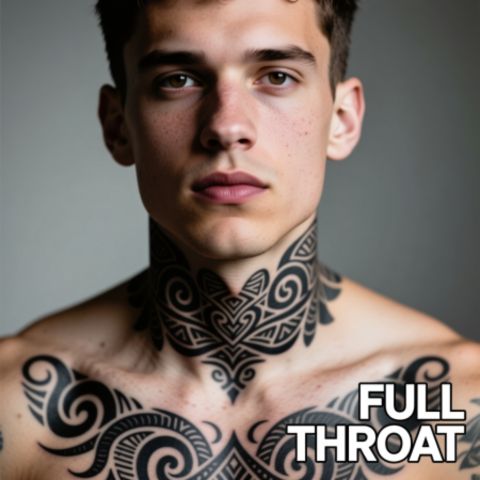 Full Throat Tattoo