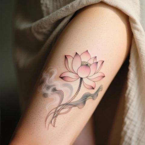Inner Thigh Tattoo