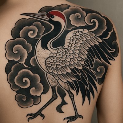 Japanese Crane Tattoo Rules Japanese Crane Tattoo Rules