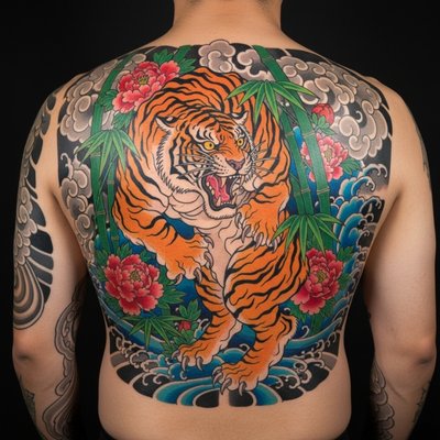 Japanese Tiger Tattoo Meaning Japanese Tiger Tattoo Meaning