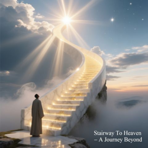 Radiant Stairway To Heaven Design With Realistic Twist