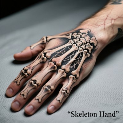 Skeleton Hand Tattoo Male Skeleton Hand Tattoo Male
