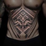 29 Masculine Stomach Tattoos For Men