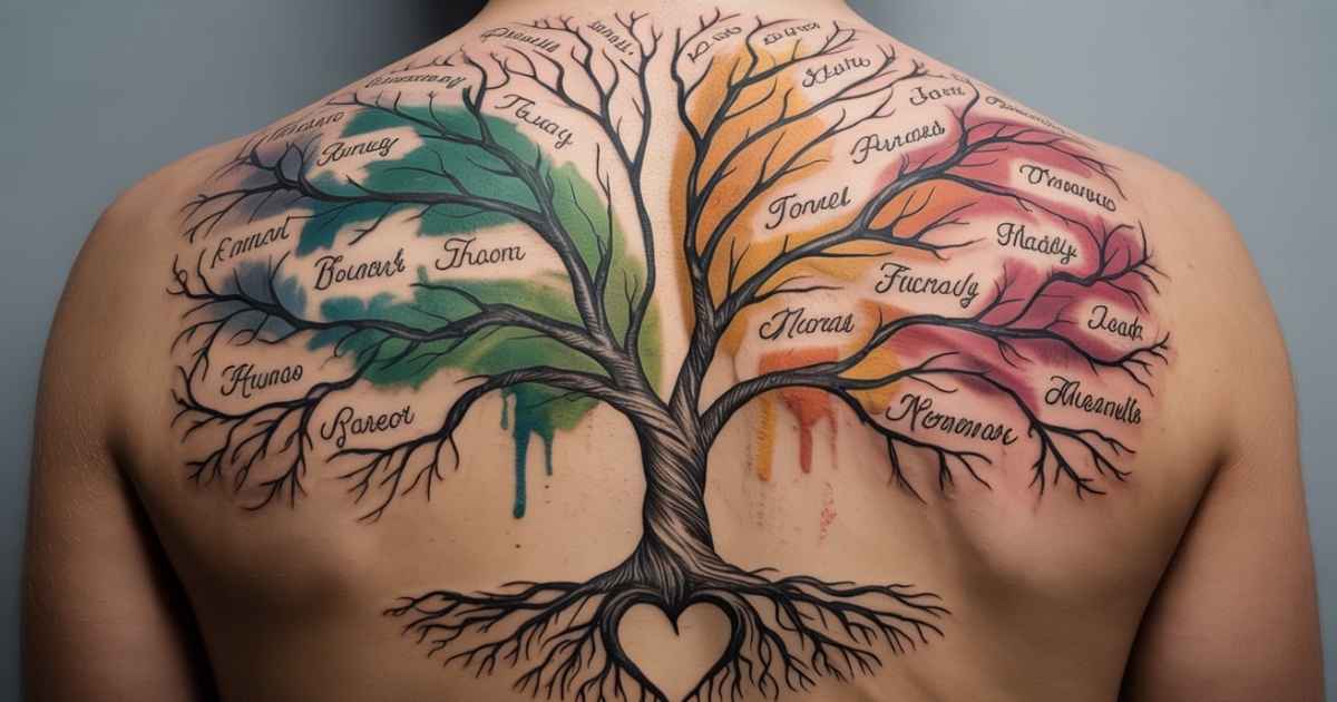 The Family Tree Tattoo: 27 Meaningful Designs To Inspire Your Ink