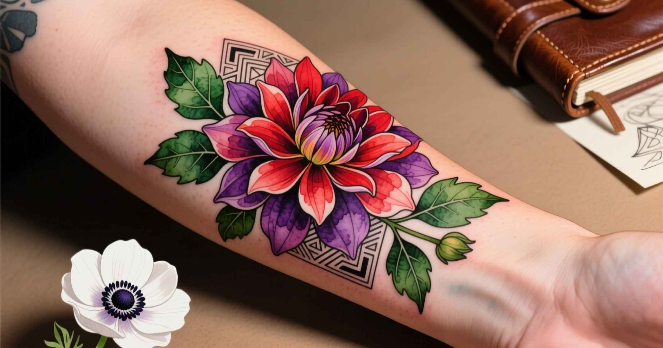 The Floral Tattoo And Their Meaning