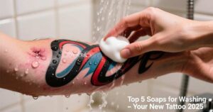 Top 5 Soaps for Washing Your New Tattoo