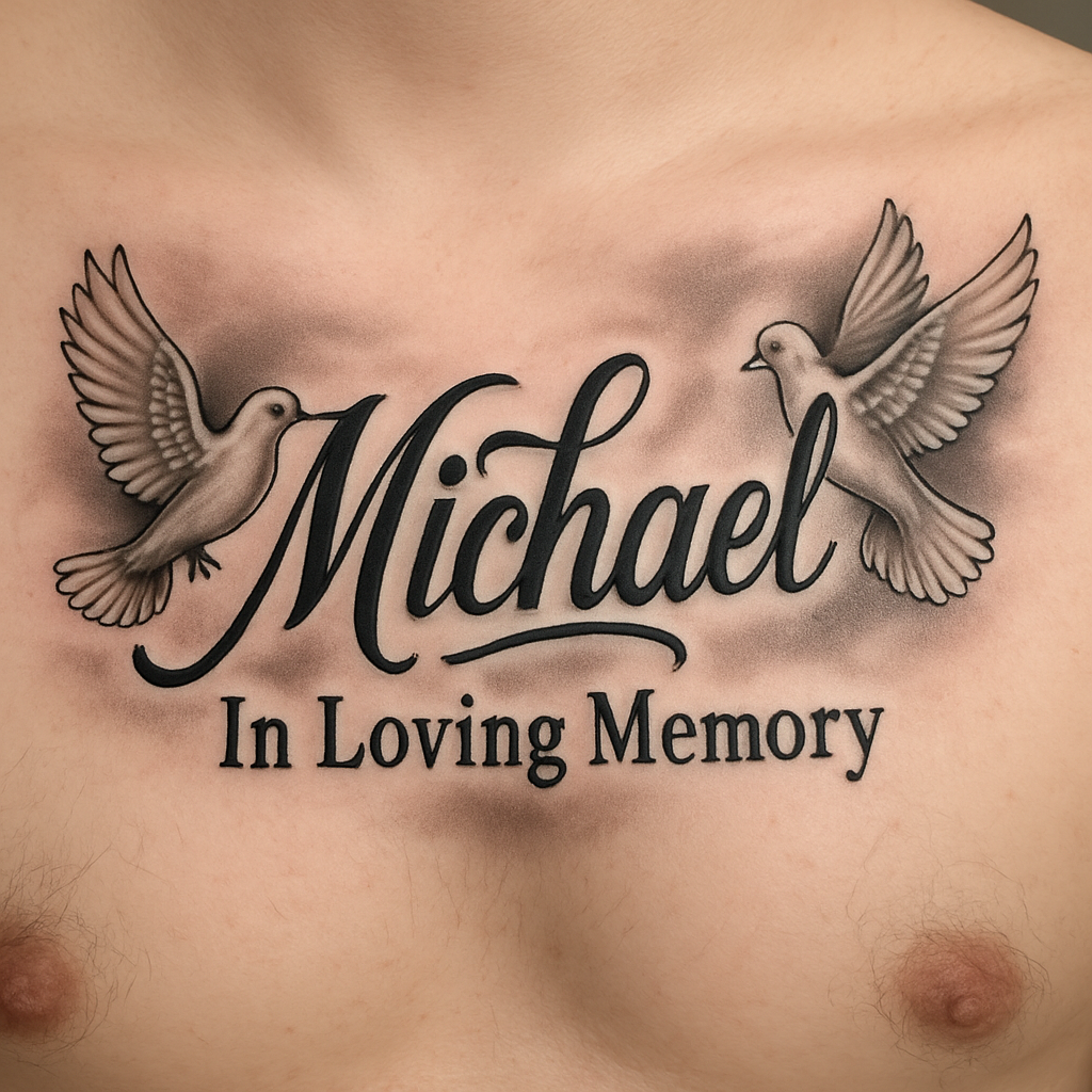 Tribute Name Tattoo Tribute Name Tattoo