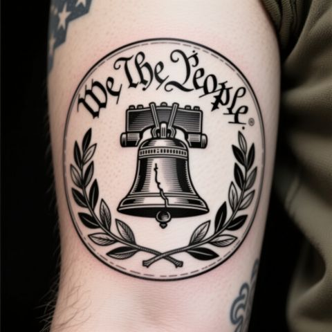 We The People Matching Tattoo