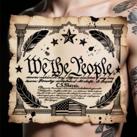 We The People Traditional Tattoo