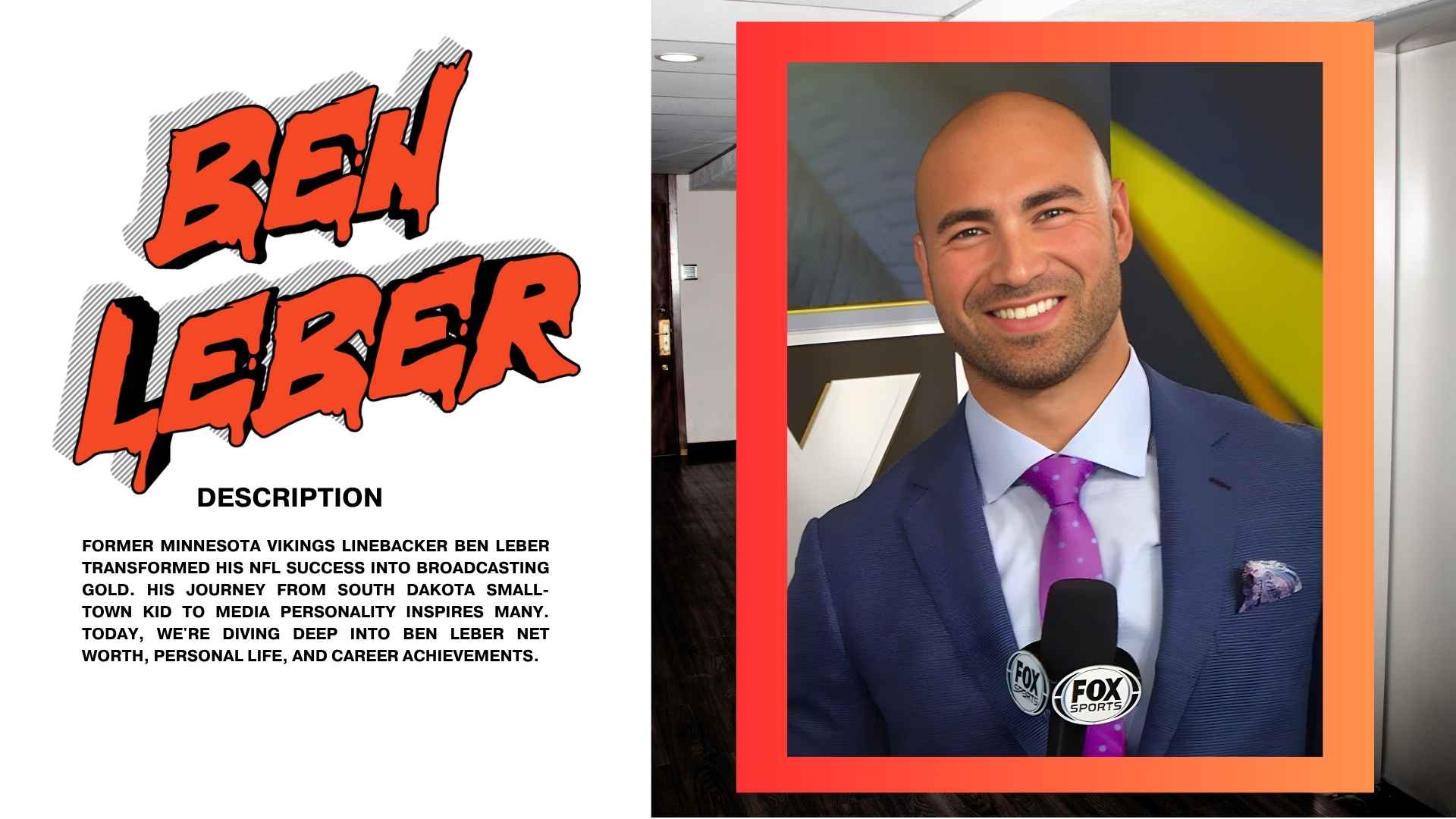 Ben Leber Net Worth – Wife, Age, Height