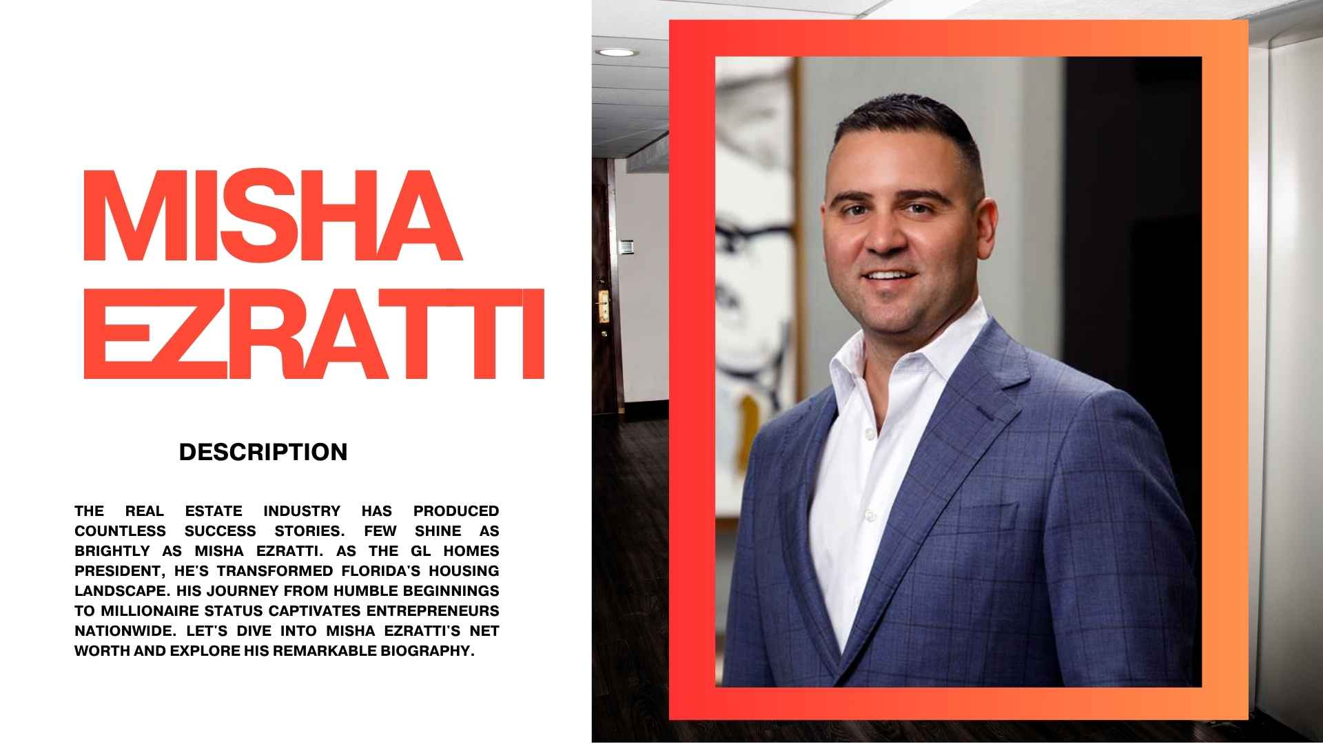 Misha Ezratti Net Worth In 2025: Bio, Age And Early Life