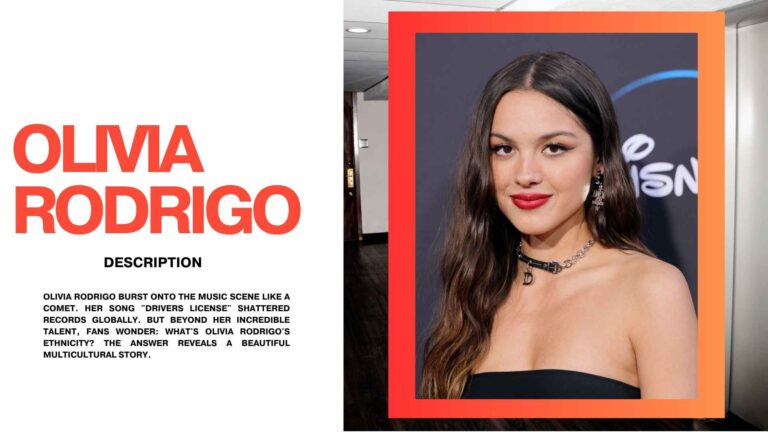 Olivia Rodrigo Ethnicity