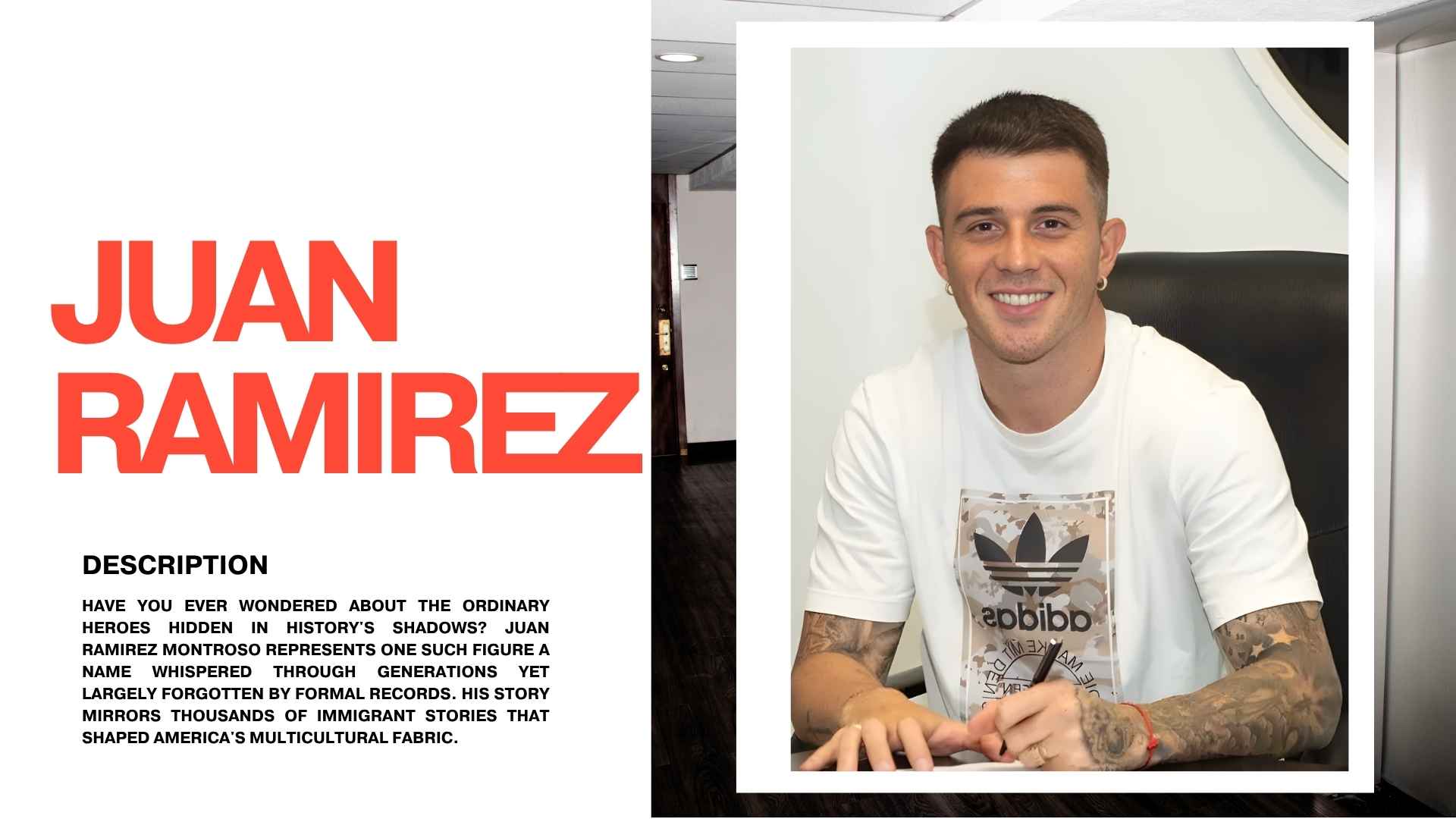 The Enigmatic Story of Juan Ramirez Montroso