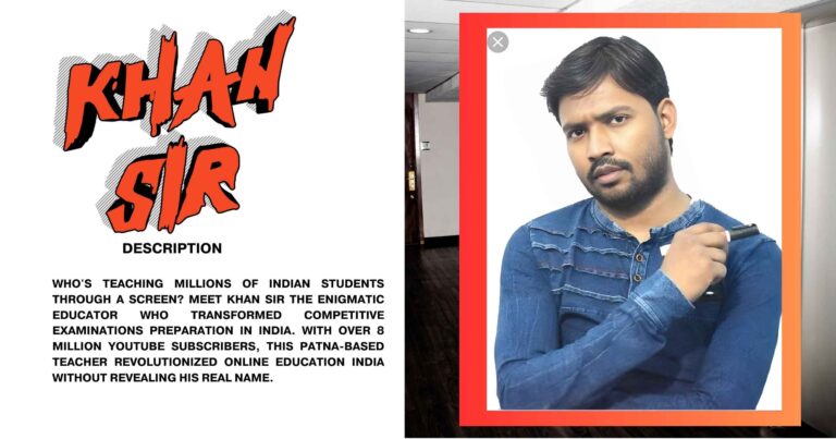 Khan Sir Biography Age, Education, Career, Achievements & More